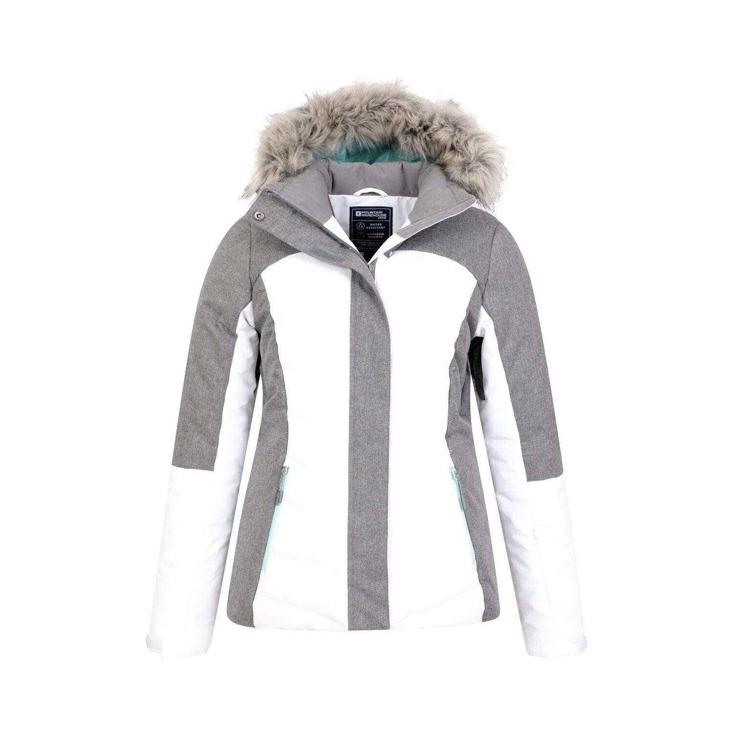 Giacca Da Sci Imbottita Donna Mountain Warehouse Pyrenees II Bianco 3/4