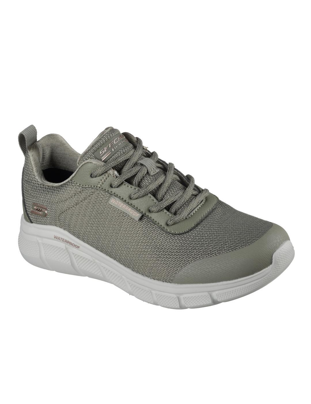 Chaussures pour homme Skechers vertes 3/5