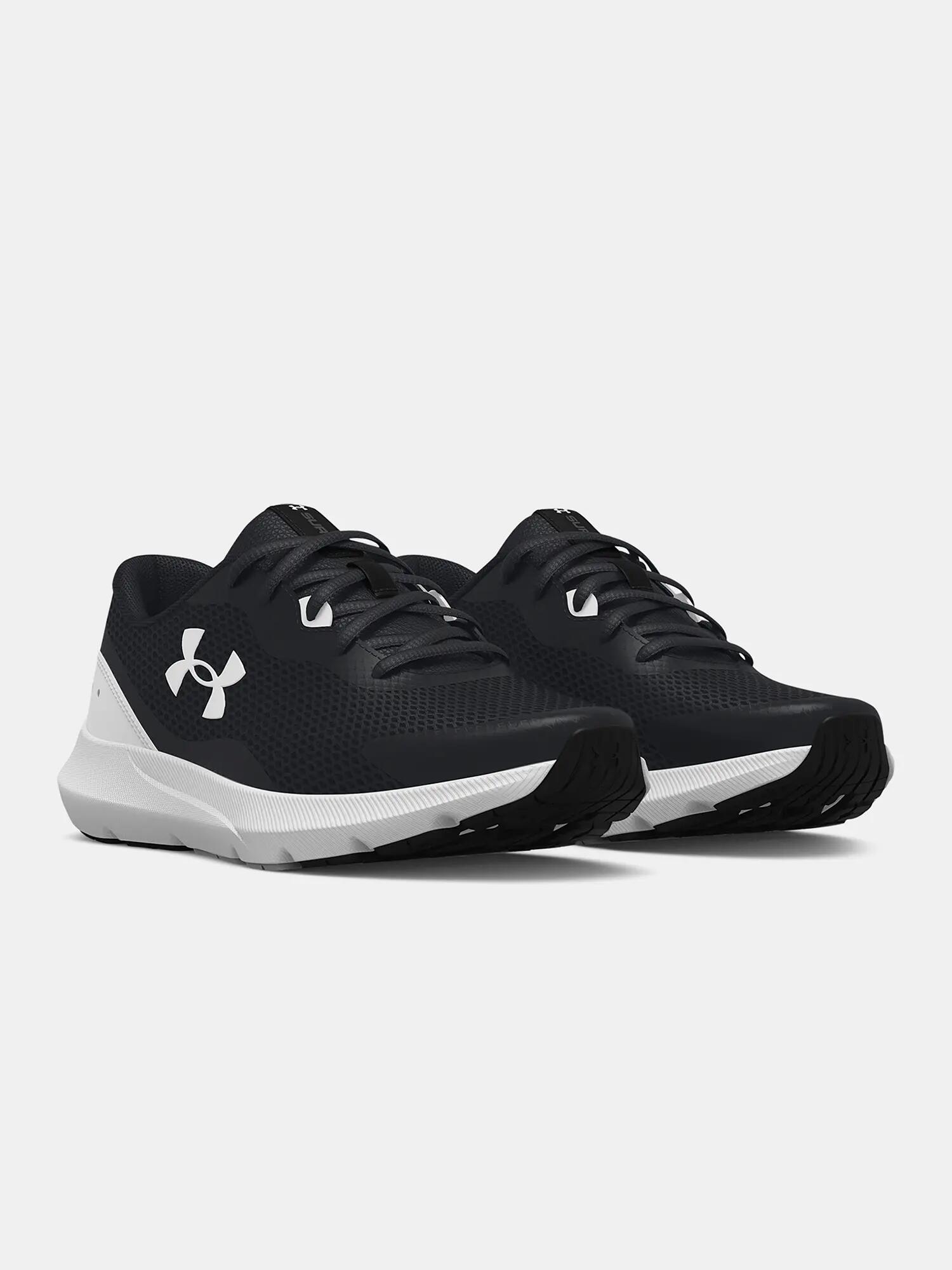 Scarpe Sportive Logo Donna Under Armour Nero Bianco 3/6