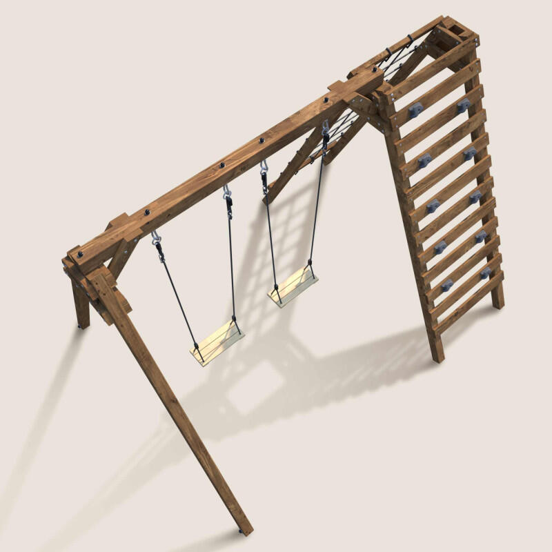 Aire de jeux en bois pour enfants Tristan 5/5