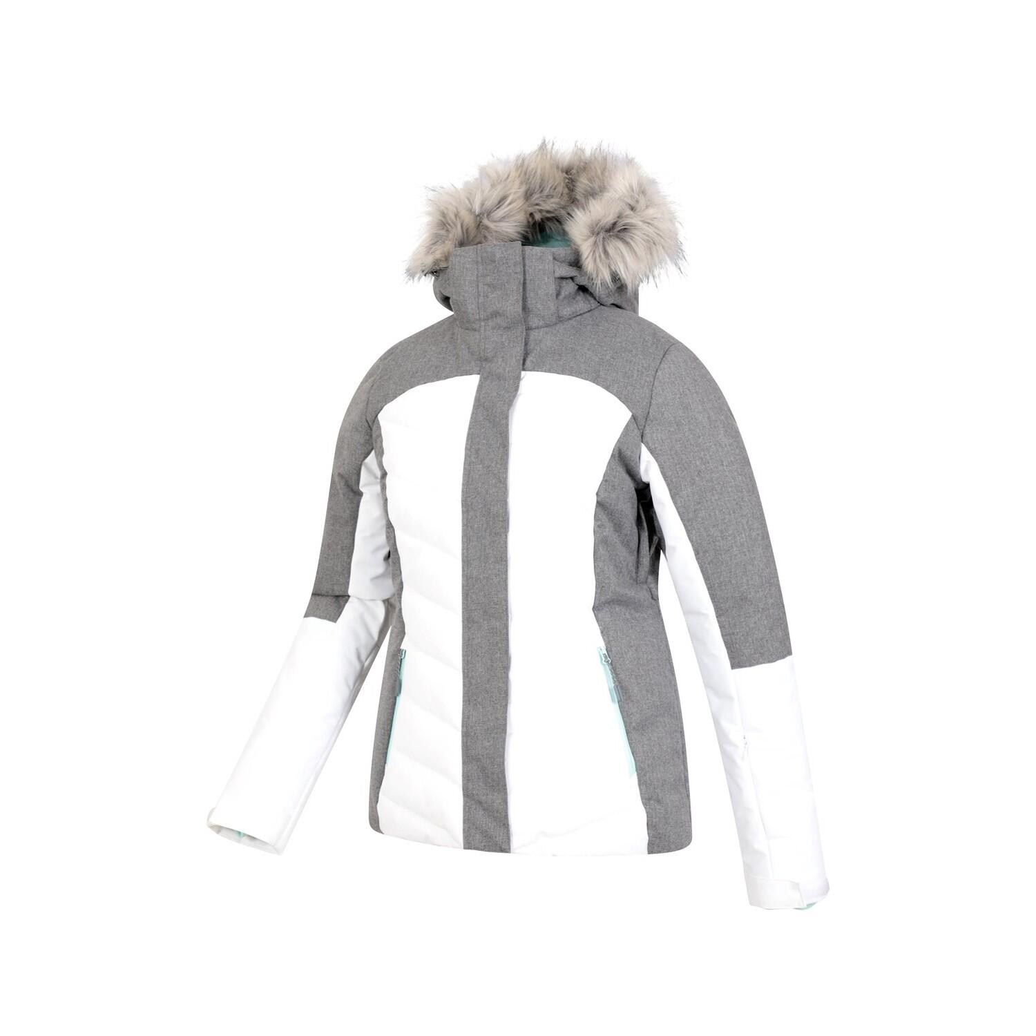 Giacca Da Sci Imbottita Donna Mountain Warehouse Pyrenees II Bianco 4/4