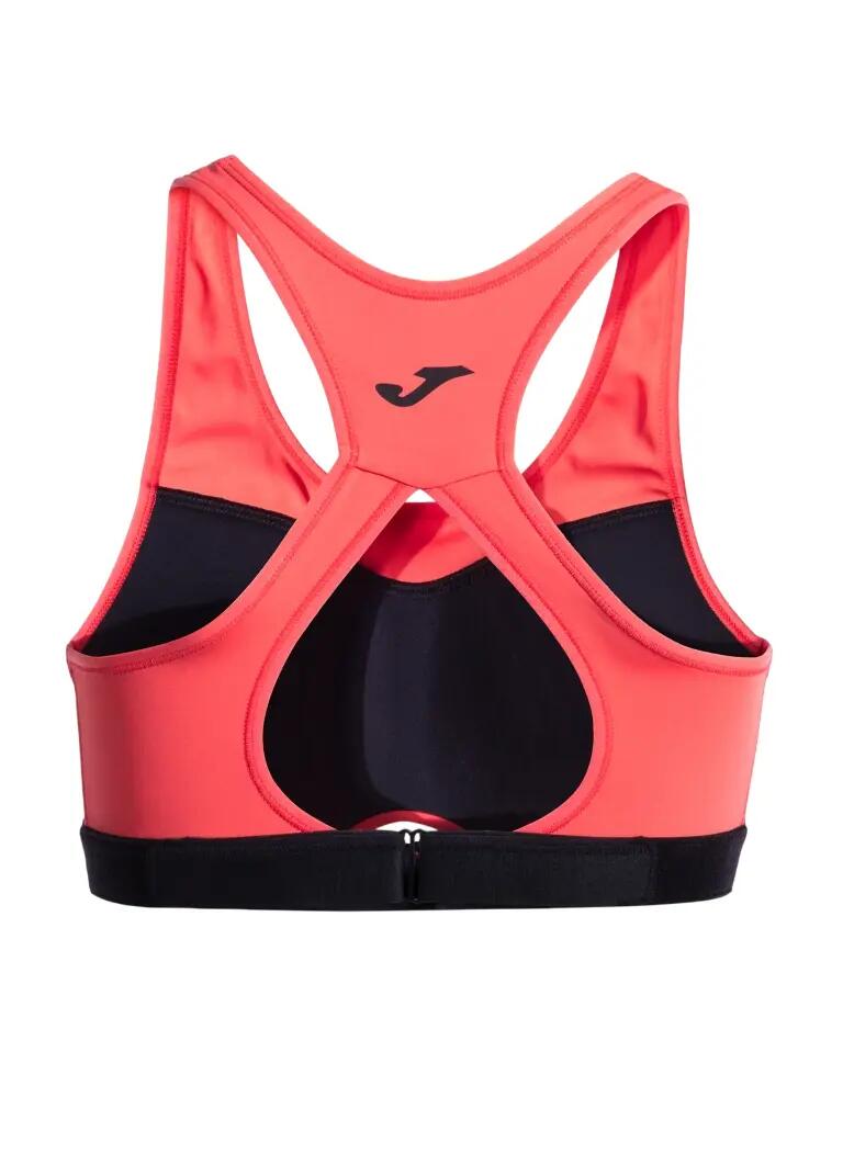 Bustiera femei Joma R-City roz M 2/2