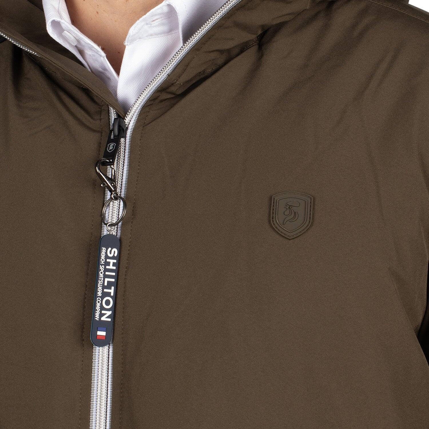 Parka à capuche patch homme 3/7