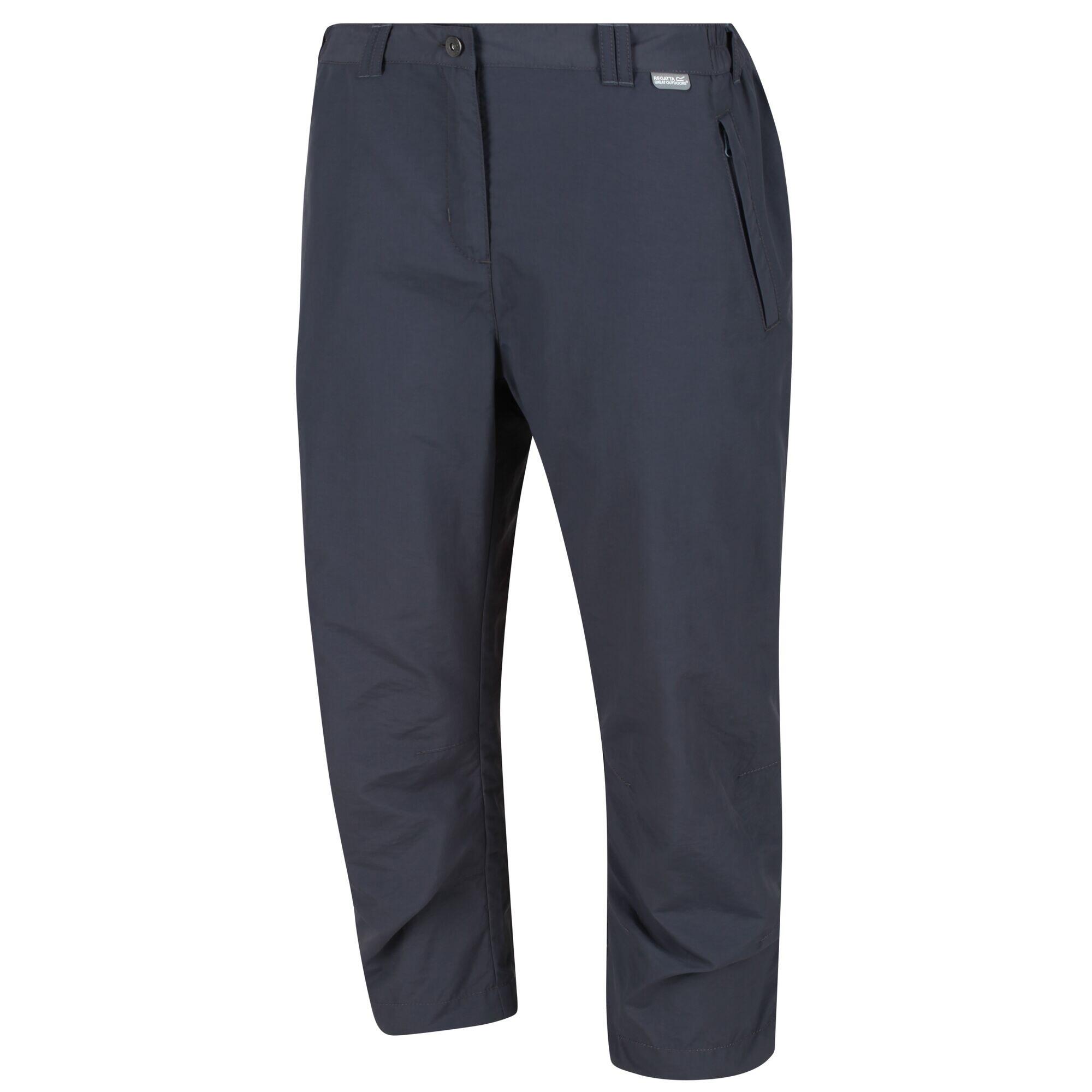 Womens/Ladies Chaska II Capris (Seal Grey) 3/4