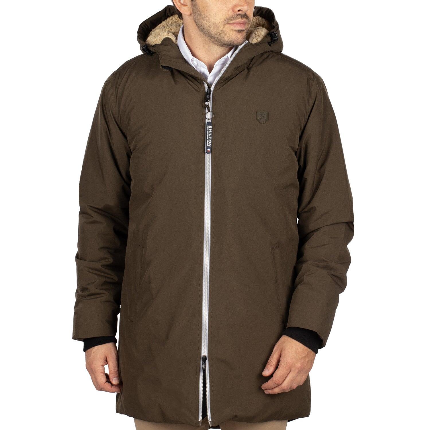 Shilton - Parka À Capuche Patch Homme - Parka - Vert - Decathlon