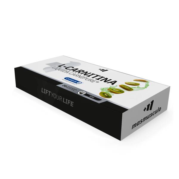 L-Carnitina Líquida Carnipure® - 20 Viales Kiwi MASMUSCULO 2/5