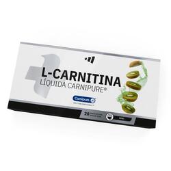 L-Carnitine liquide Carnipure® - 20 flas Dragon bleu de MM Supplements
