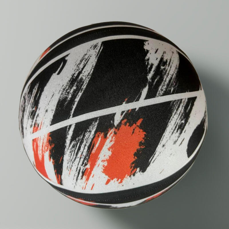 Smousse Ball taille 7, ballon de basket d’intérieur et silencieux 3/8