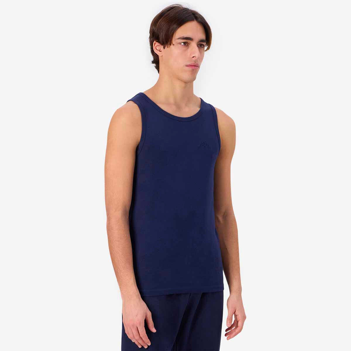 Kappa Carsenac - Camiseta sin mangas azul marino para hombre 4/7