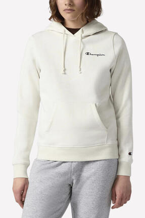 Bluza damska Champion Hooded Sweatshirt kremowa