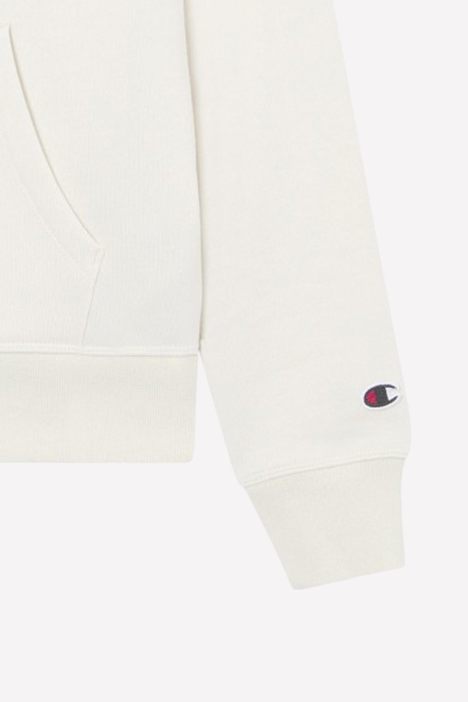 Bluza damska Champion Hooded Sweatshirt kremowa 5/6