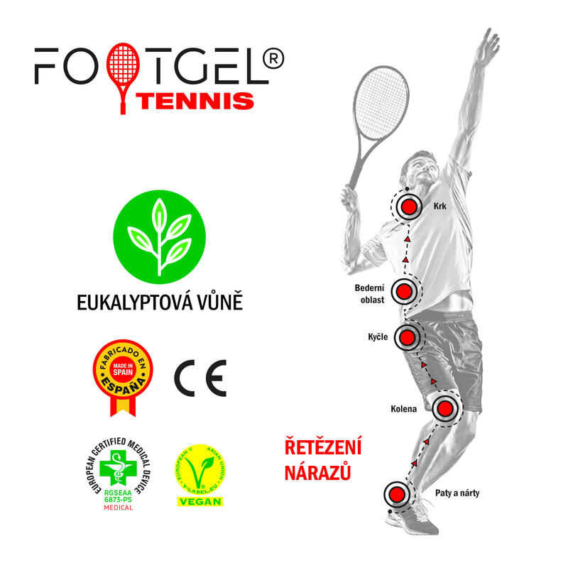 Vložky do bot FOOTGEL TENNIS