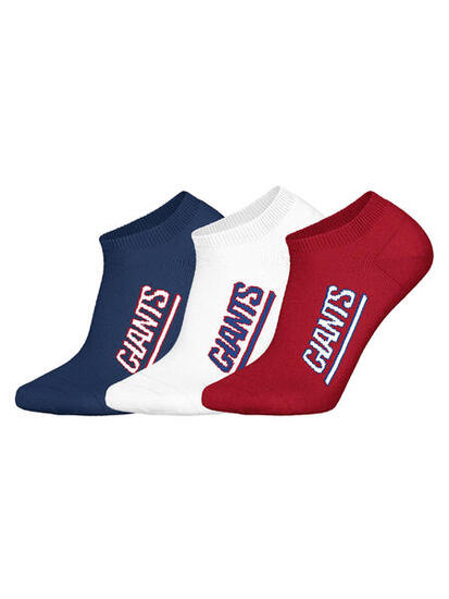 American Football Freizeitsocken atmungsaktiv unisex - NY Giants Sneaker mehrfar