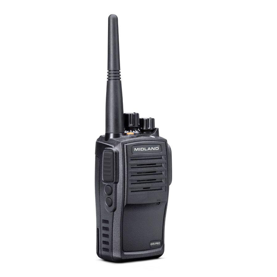 Midland G15 PRO - Walkie PMR446 IP67, 32 can., cancelación ruido 2/7