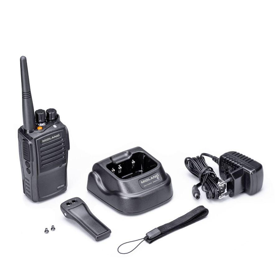 Midland G15 PRO - Walkie PMR446 IP67, 32 can., cancelación ruido 4/7
