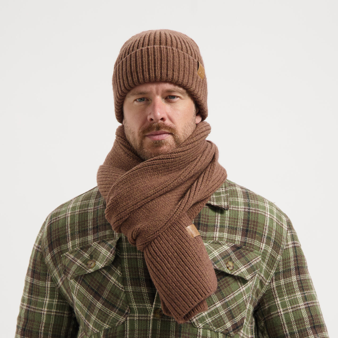Hayle Hommes - Bonnet - Marron 4/4