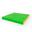 Saltea de gimnastică Kometa 100x100x10 (4 piese) verde deschis/galben