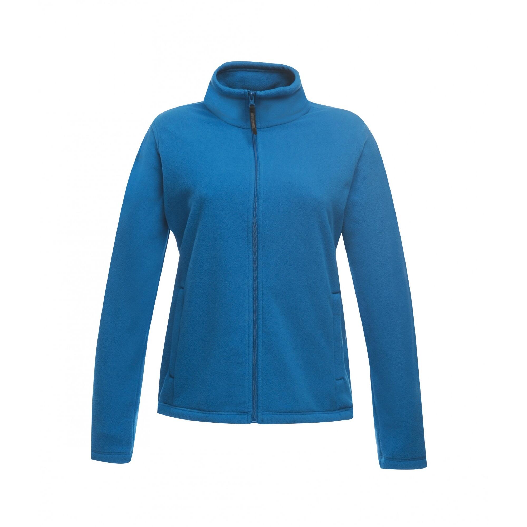 Womens/Ladies FullZip 210 Series Microfleece Jacket (Oxford Blue) 1/4