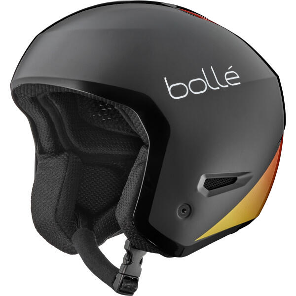 Bollé - Casque De Ski Medalist Youth Black Fire Shiny - Casque - Jaune|noir|rouge - 53-56 Cm - Decathlon
