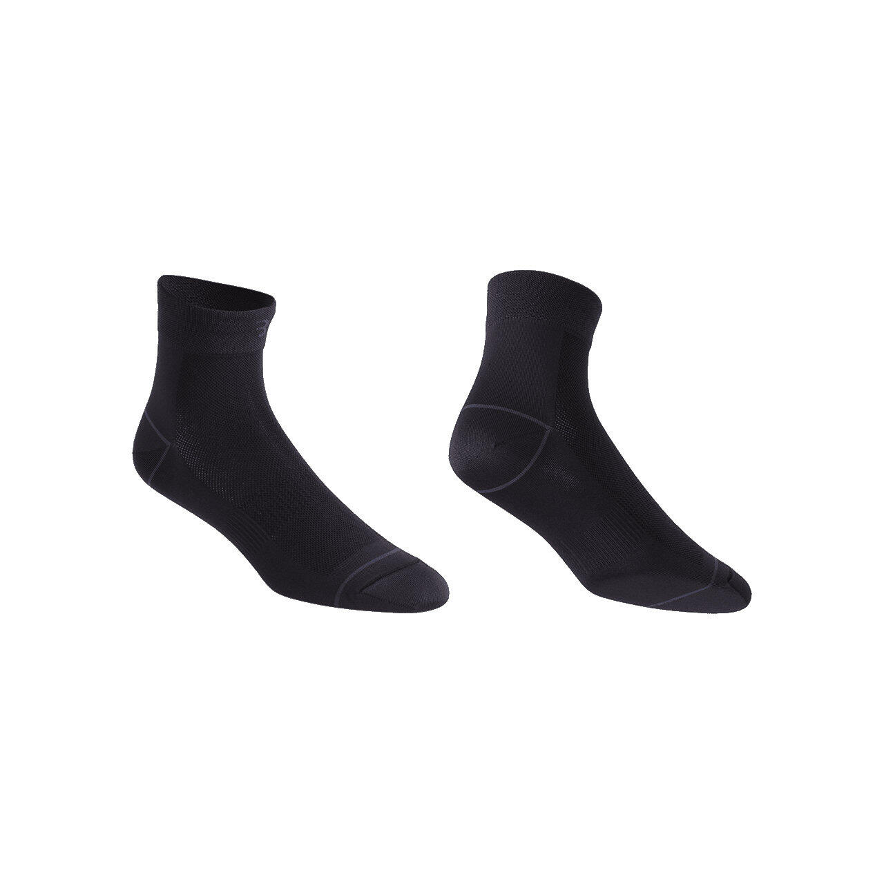 Lot de 2 Paires de Socquettes CombiFeet Noir 3/4