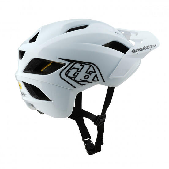 Troy Lee Designs Flowline Mips MTB Helm Wit/Zwart 2/5