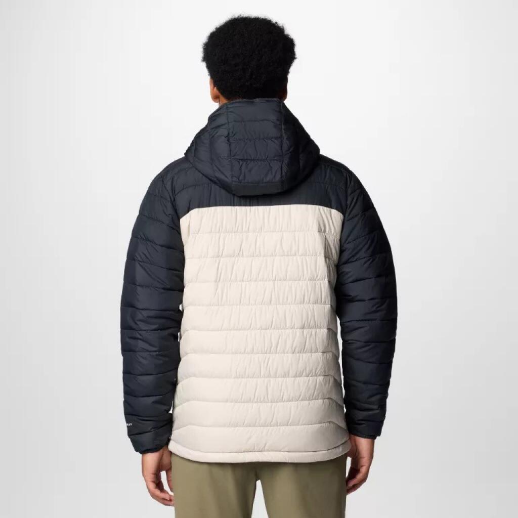 Jack Columbia Model Powder Lite Ii Hooded Jac Kleur Beige 2/5