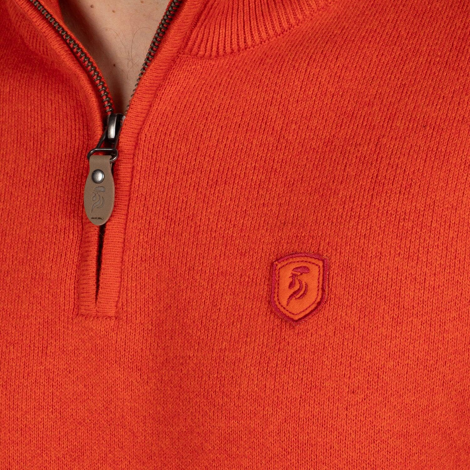 Pull camionneur uni homme 3/4