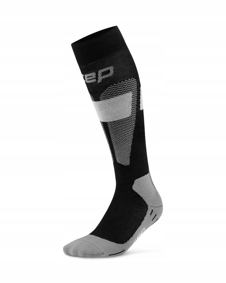 CEP CEP Damen Ski Merino Socken Tall 3.0 schwarz / grau 2/7