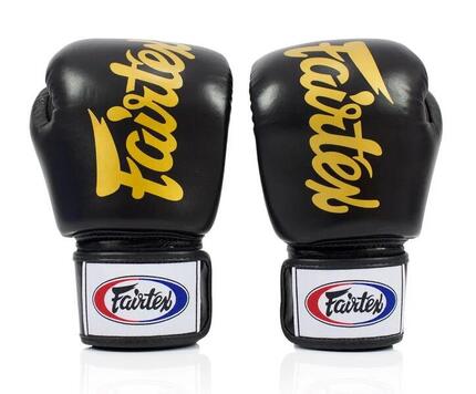 Fairtex BGV19 Deluxe Boxing Gloves – Black – 12oz