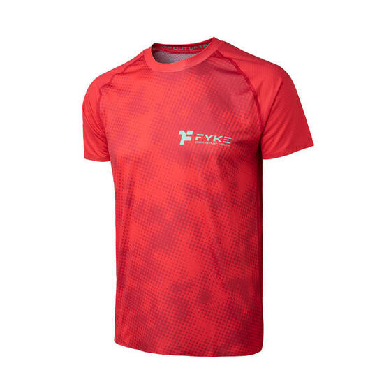 T-shirt tecnica da corsa con fibre traspiranti