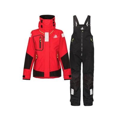 Magellan offshore set dames - rood-zwart