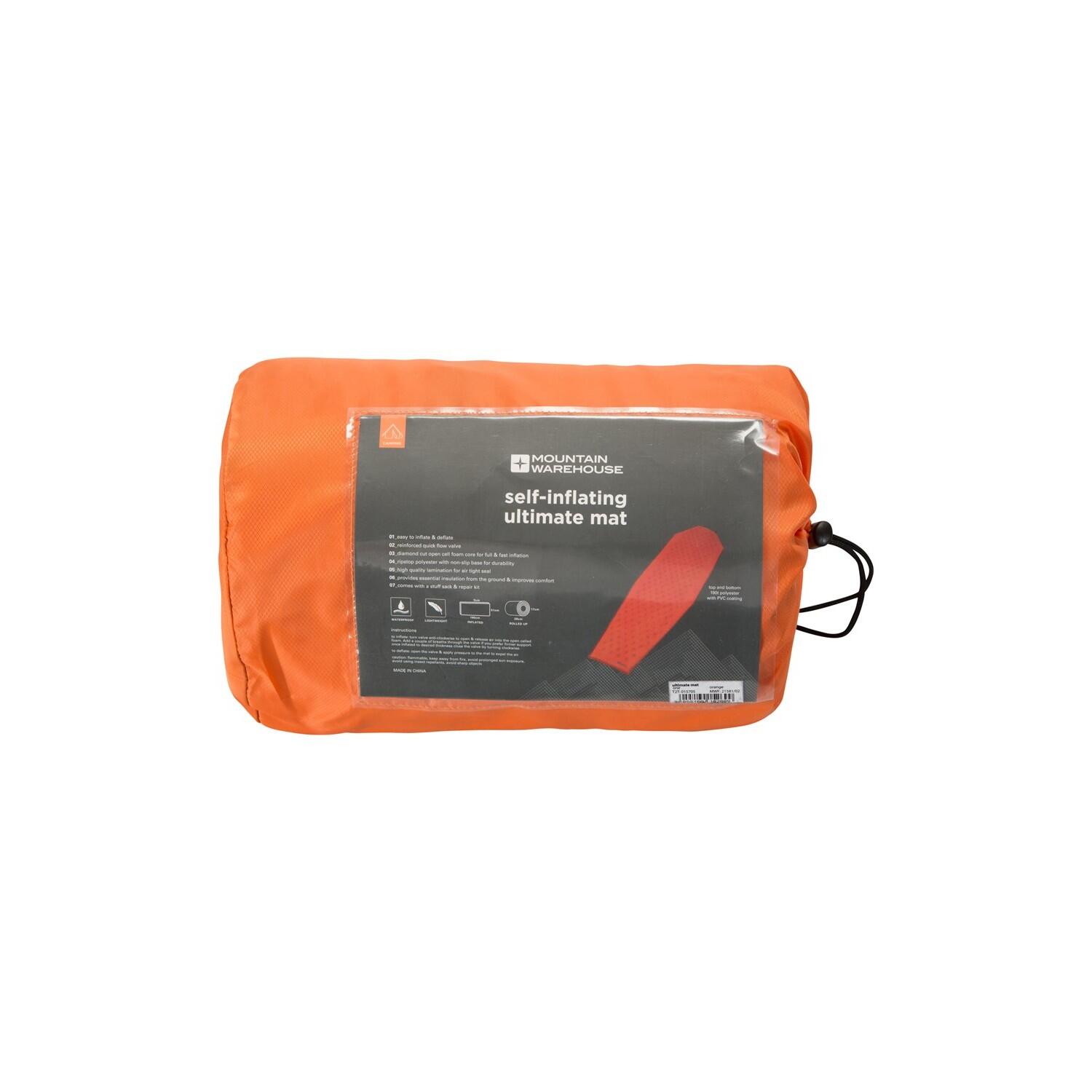 Tapis Autogonflant ULTIMATE (Orange) 2/4