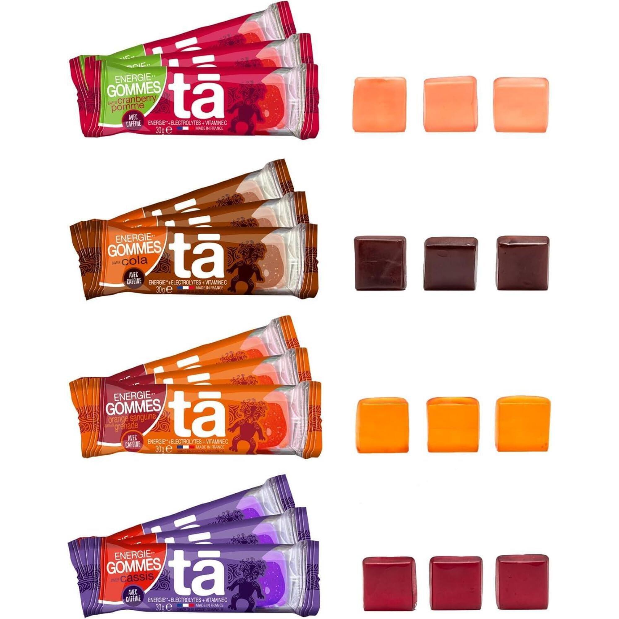 Ta Energy - Ta Energy - Gommes Énergétiques - Pack X12- Apports En Énergie Pendant L'Effort - Gomme Énergétique - Decathlon
