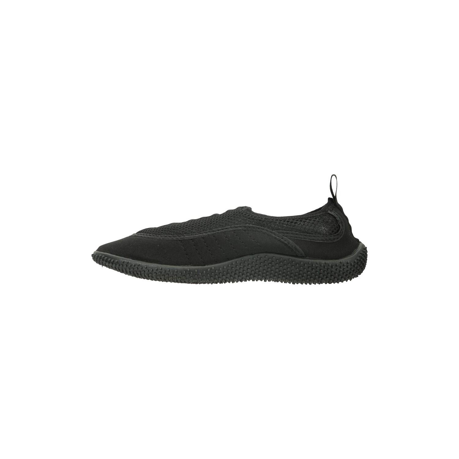 Schwimmschuhe Damen Schwarz 3/4