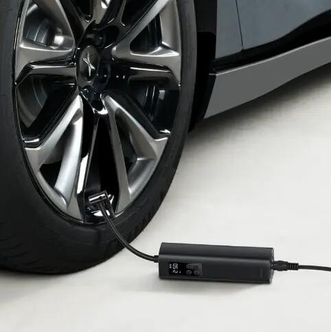 Mini Compresor Baseus Air Pump CRCQ000001 (Negru) 5/6