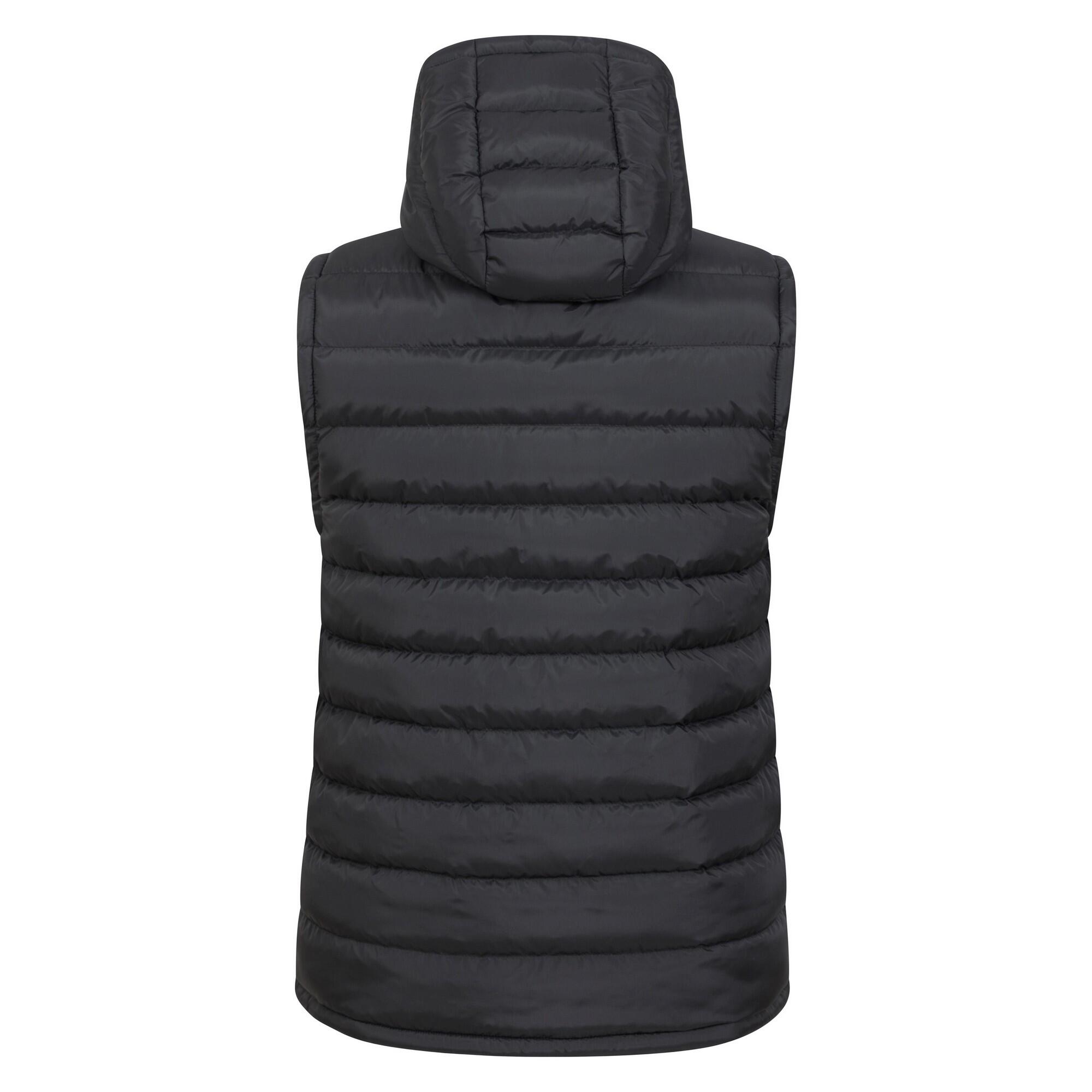 Gilet Con Cappuccio Imbottita Uomo Mountain Warehouse Seasons Nero 2/4