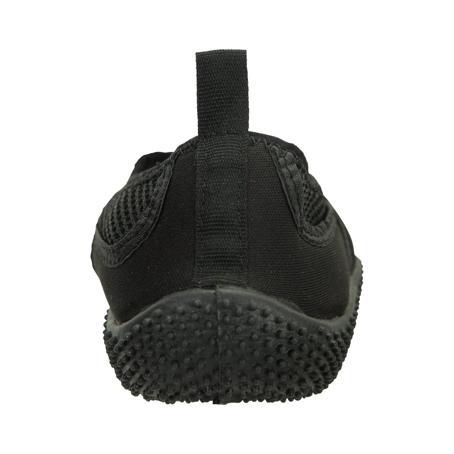 Schwimmschuhe Damen Schwarz 2/4