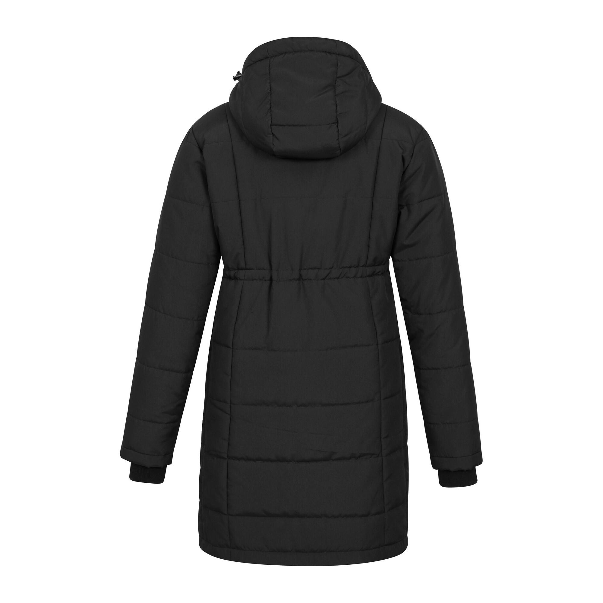 "Amethyst" Steppjacke für Umstandskleidung Damen Schwarz 2/4