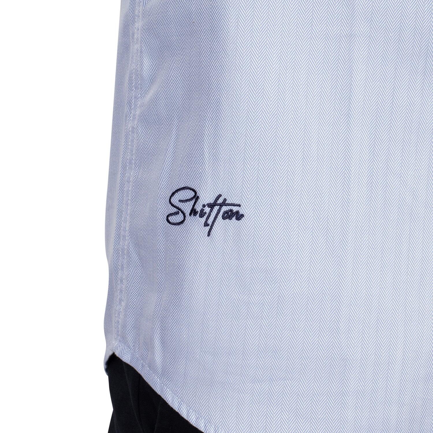 Chemise blason unie homme 4/4