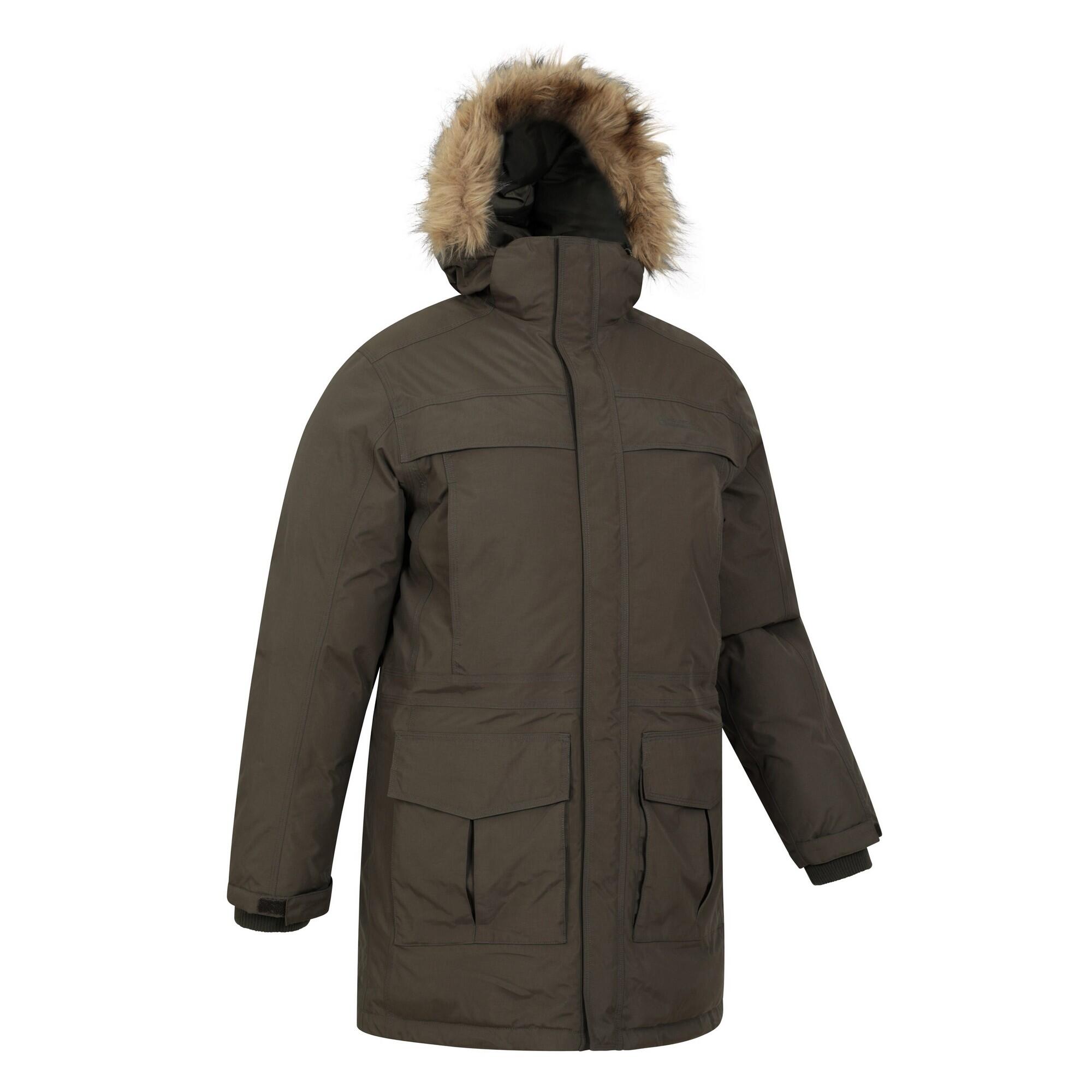 Doudoune ANTARCTIC EXTREME Homme (Kaki Foncé) 3/4
