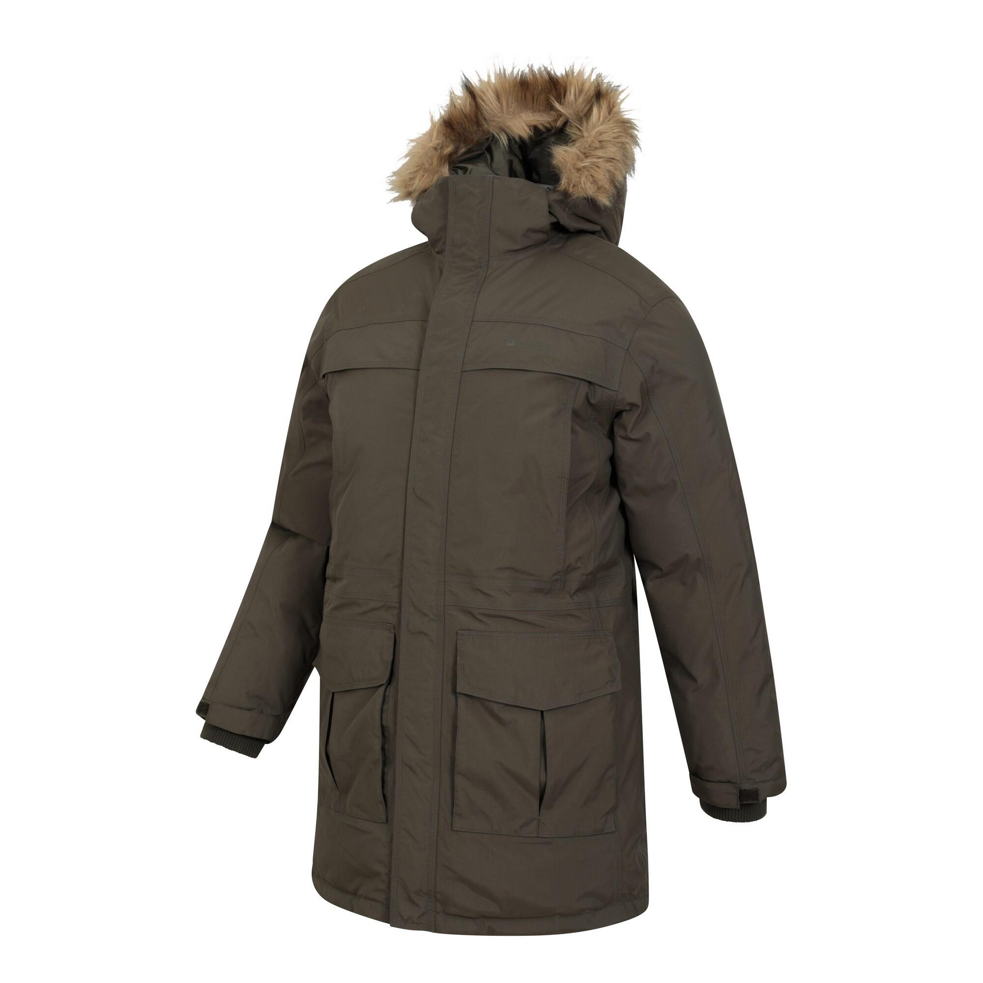 Doudoune ANTARCTIC EXTREME Homme (Kaki Foncé) 4/4