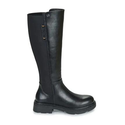 Flache Stiefel Damen Refresh Schwarz