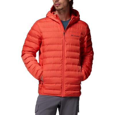 Jack columbia model lake 22 ii down hooded jacket kleur oranje