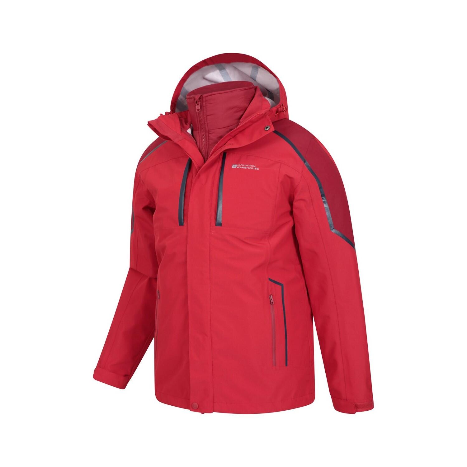 Veste Matelassée ZENITH EXTREME Homme (Rouge) 4/4