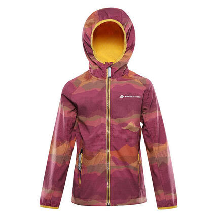 Veste imperméable à capuche enfant Alpine Pro Ezoro