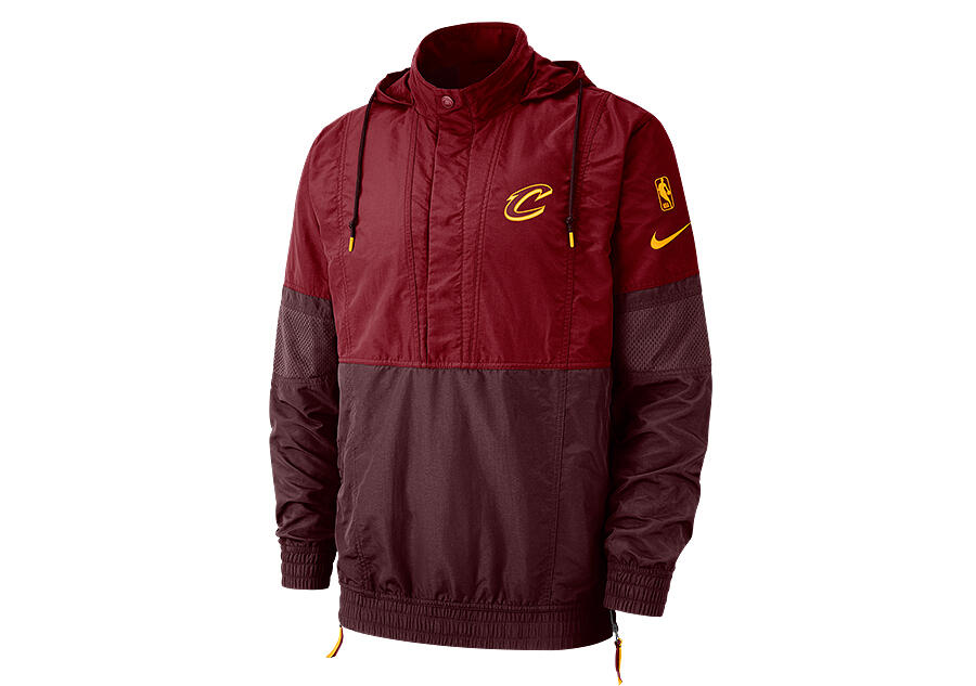 Kurtka męska nike nba cleveland cavaliers courtside jacket team red