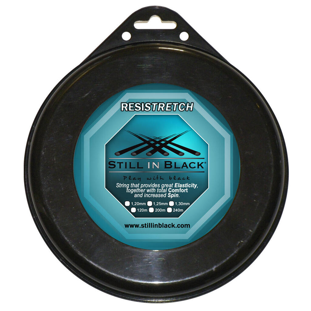 Tennis strings Still in Black Resistretch 120 m