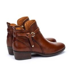 Botines Planos Mujer Pikolinos W1u-8901 Marrón