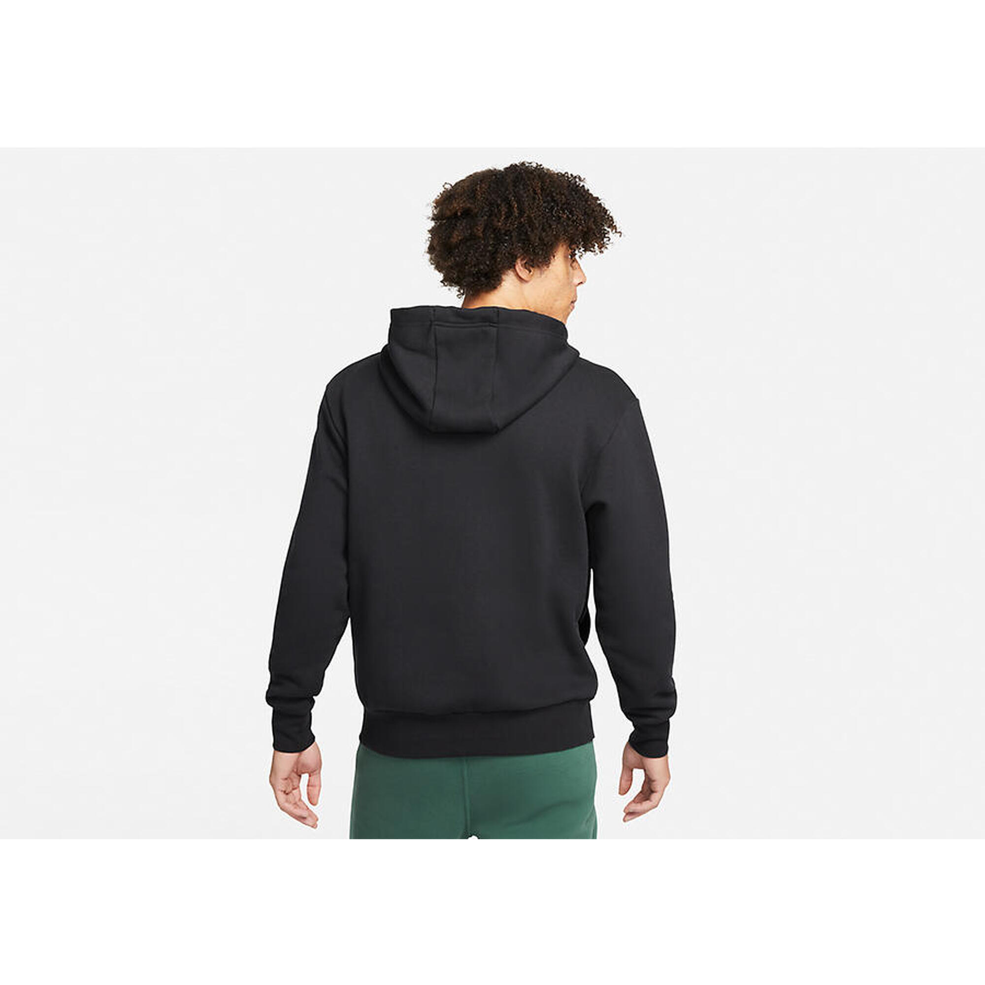 Bluza męska nike air jordan psg fleece hoodie black