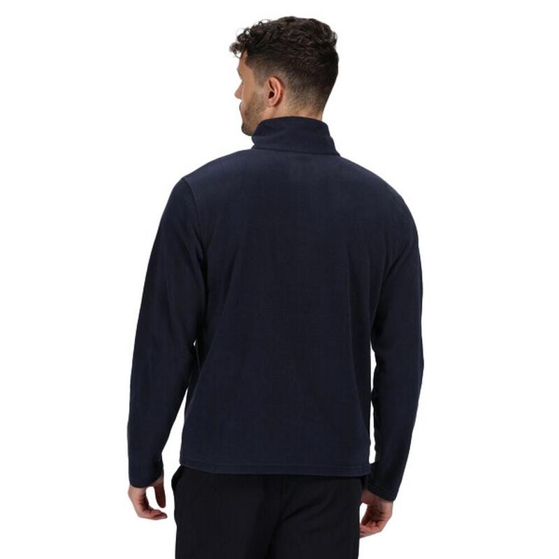 Férfi Micro Zip Neck Fleece Top